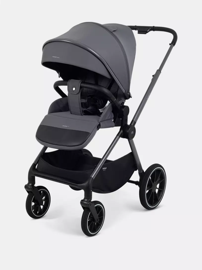 Коляска 3 в 1 Mowbaby Amber PRO Graphite