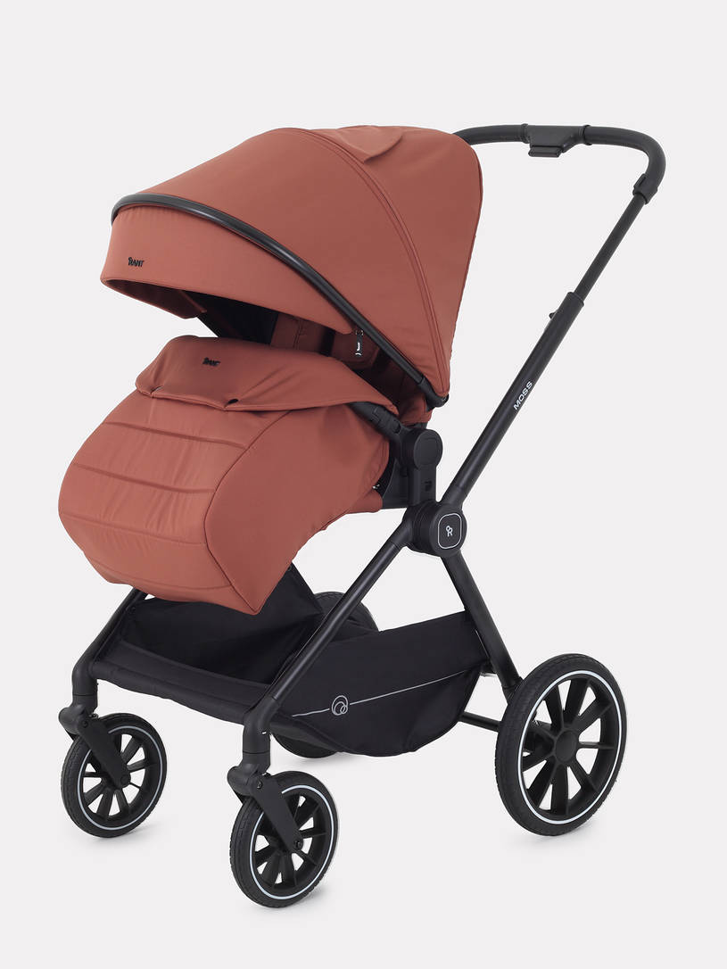 Коляска 2 в 1 Rant Moss Maroon brown