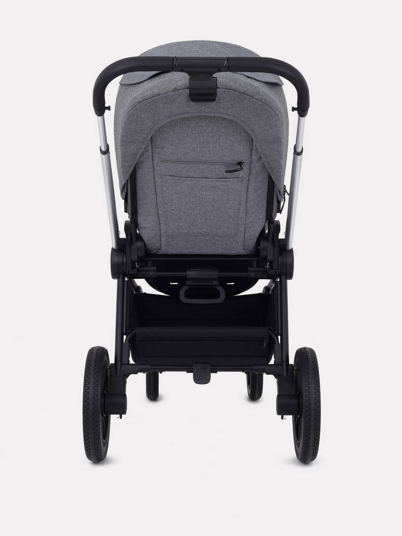 Коляска 2 в 1 MOWBaby ZOOM PU RA086 Silver Grey