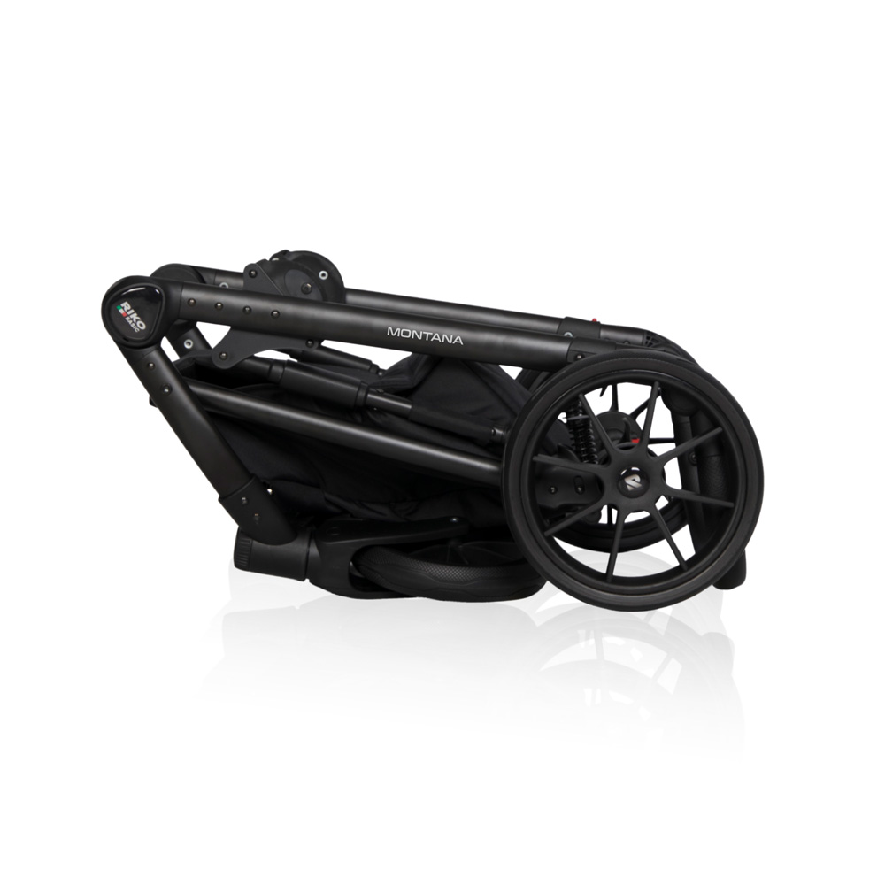 Коляска 3 в 1 Riko Basic Montana Ecco 14 Rose розовый