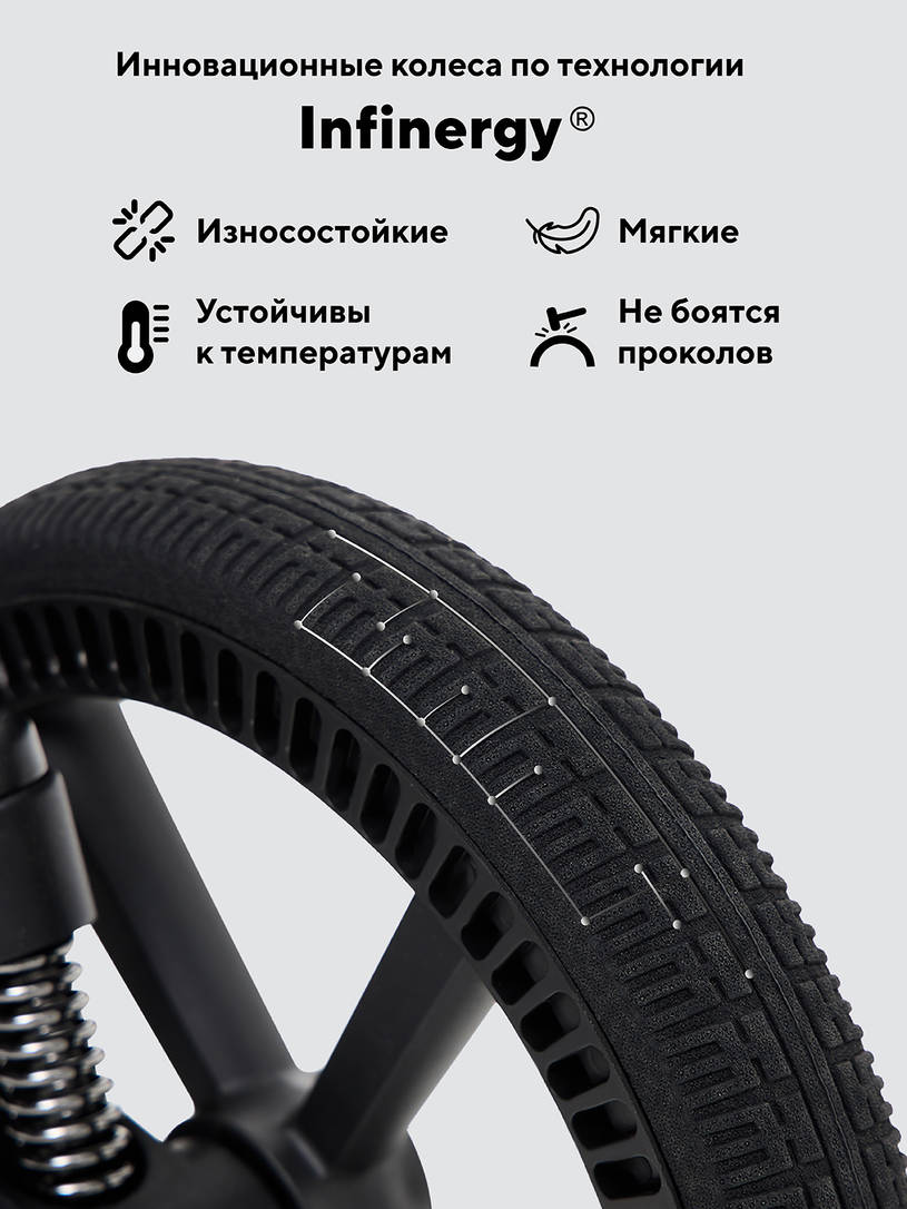 Коляска 2 в 1 Rant Teo Soft Black