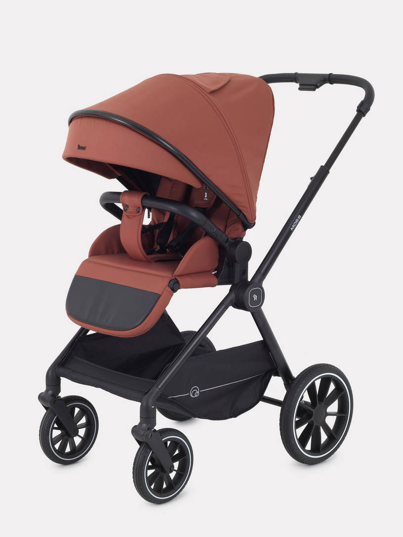Коляска 2 в 1 Rant Moss Maroon brown