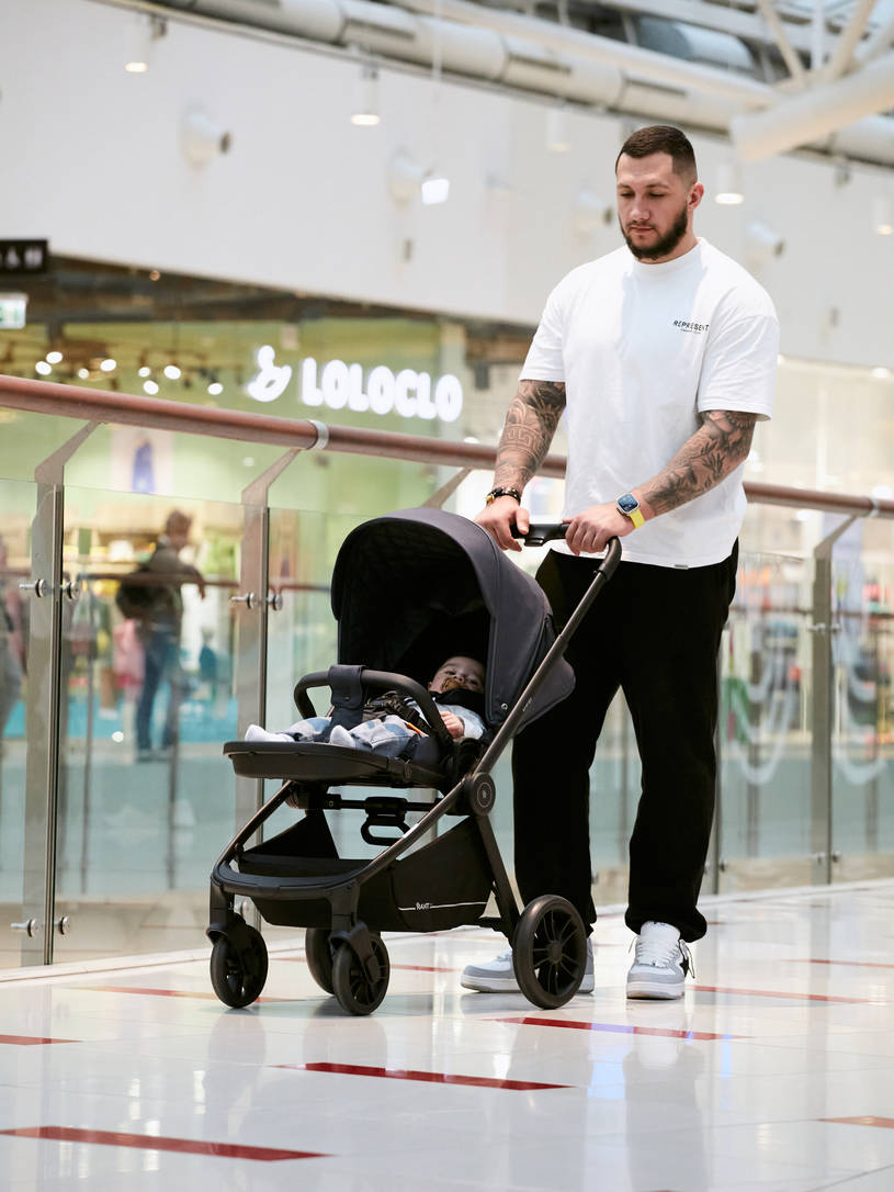 Коляска прогулочная Rant Basic Energy Graphite