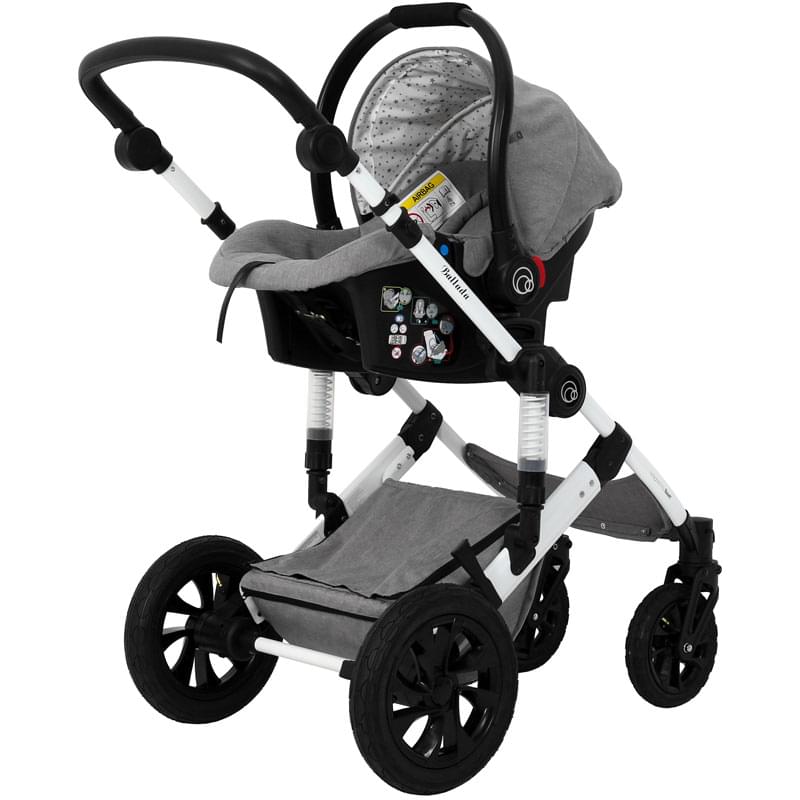 Модульная Коляска 3 в 1 Rant Ballada серый
