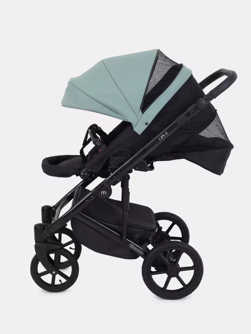 Коляска 3 в 1 Mowbaby Opus Pine green, Зеленый