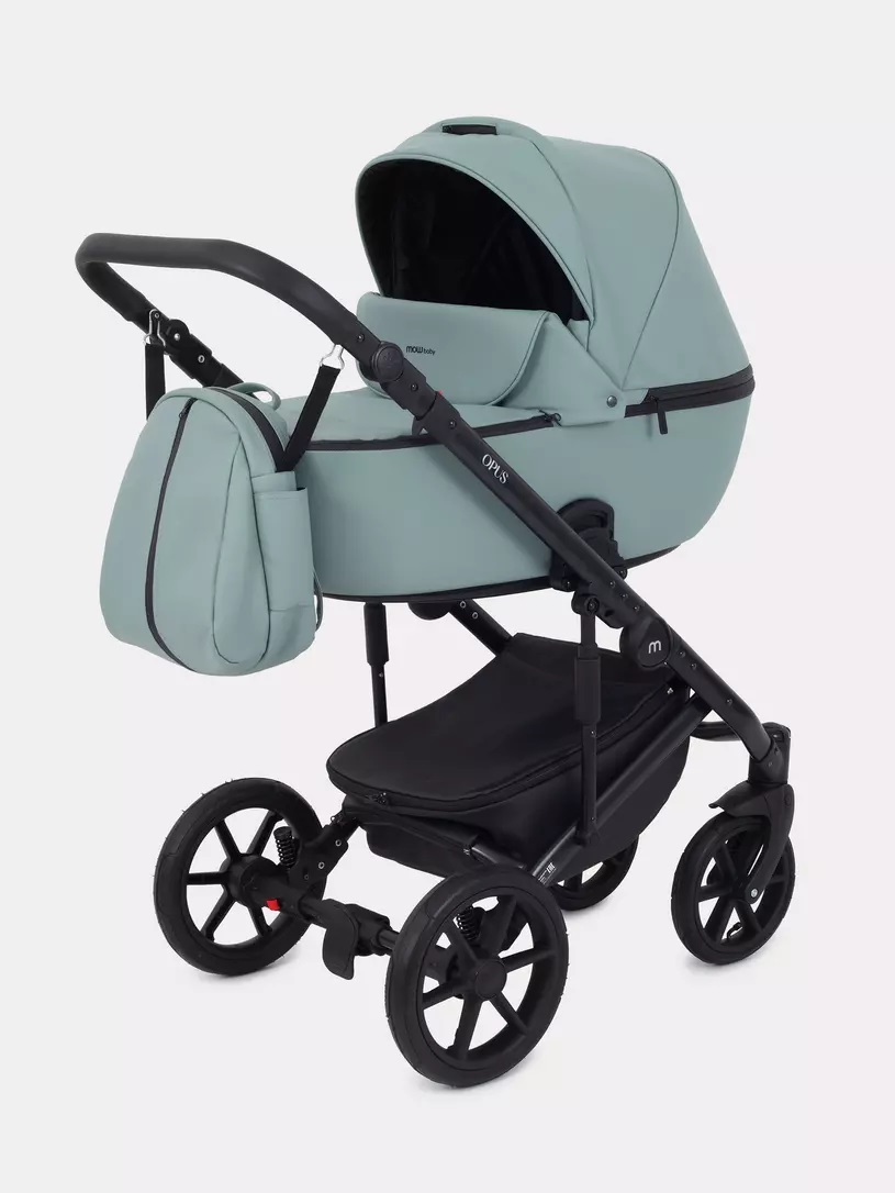 Коляска 3 в 1 Mowbaby Opus Pine green, Зеленый