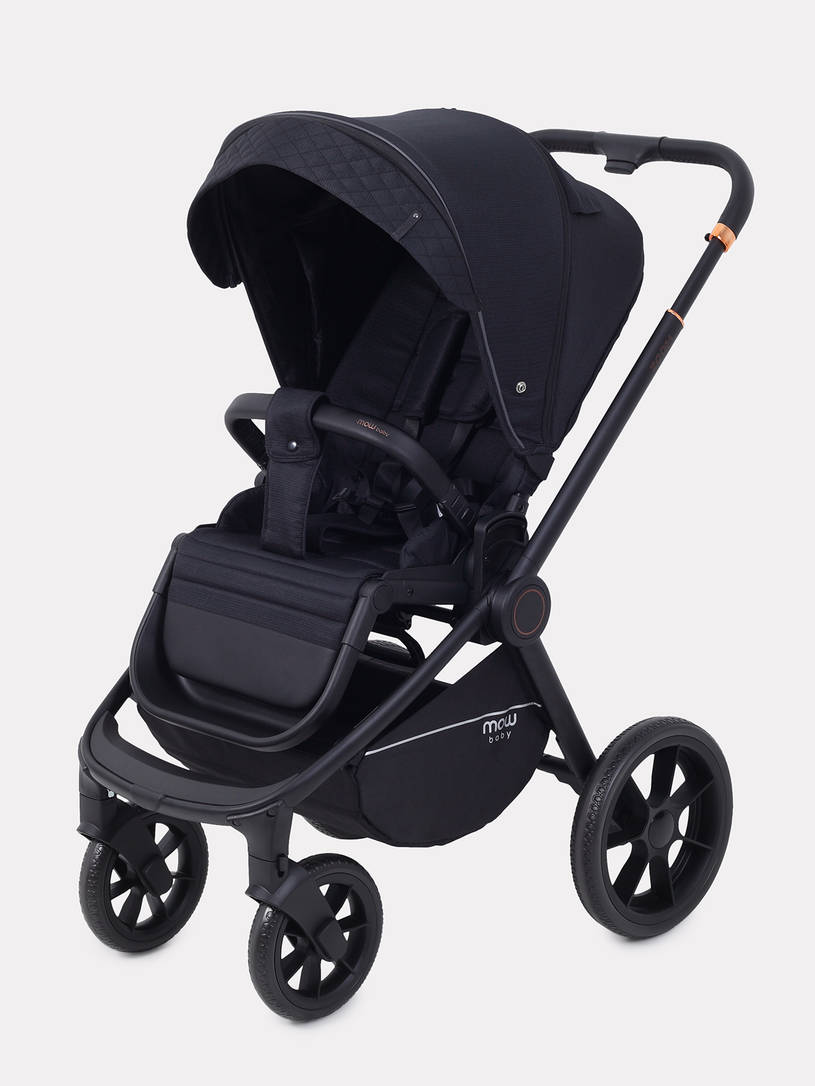 Коляска 2 в 1 Mowbaby Zoom Lite Black