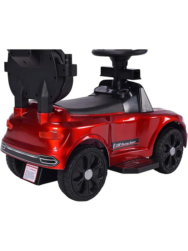 Детская каталка Sevillababy XM Racing 3 в 1 с ручкой 815-2 painted wine red/красный