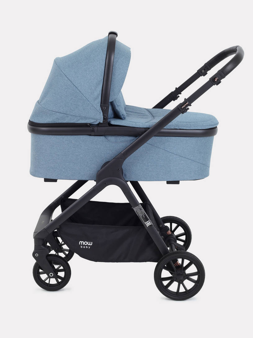 Коляска 2 в 1 Mowbaby Move 2023 с сумкой Blue