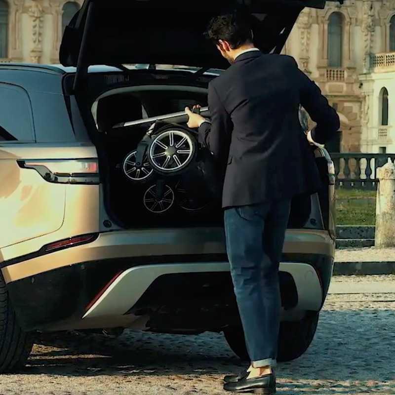 Коляска 2 в 1 Inglesina Aptica New с подставкой под люльку Stand Up, Emerald Green