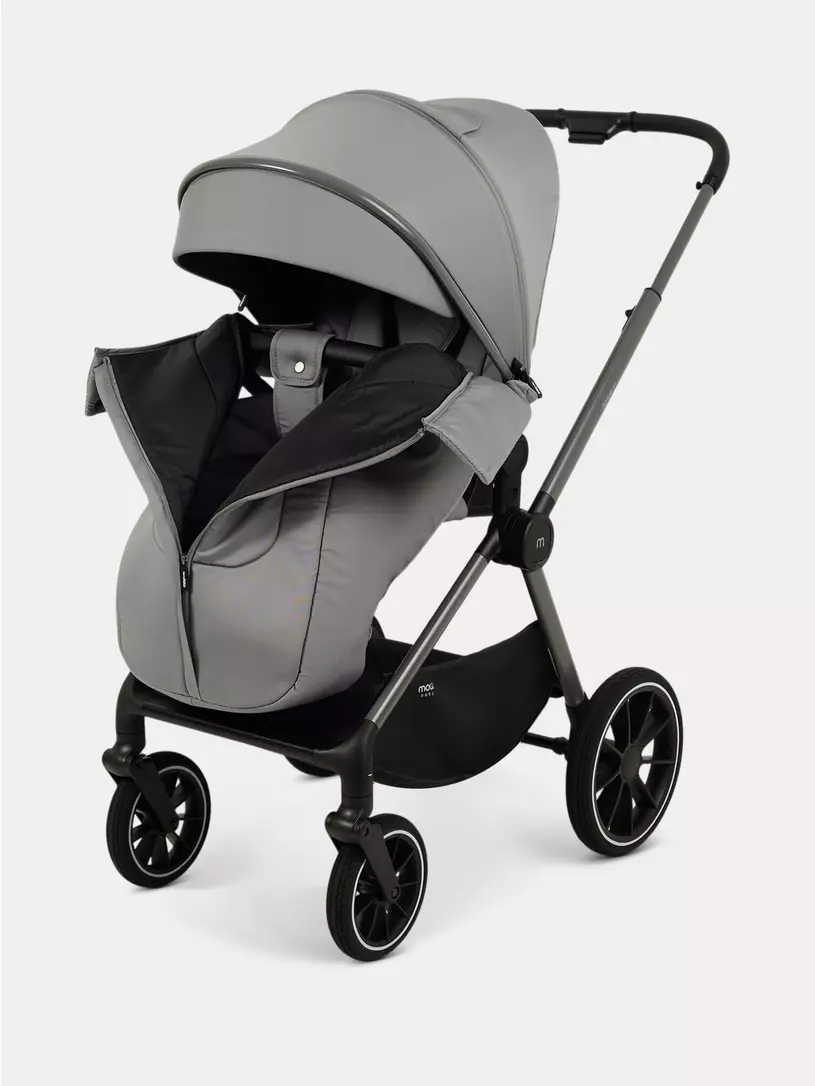 Коляска 3 в 1 Mowbaby Amber PRO Grey