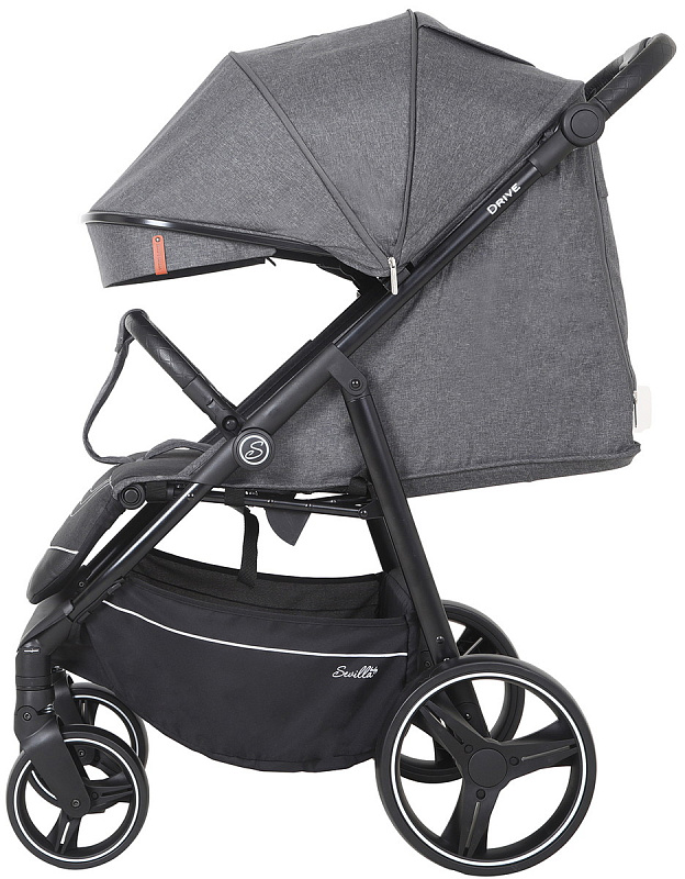 Детская прогулочная коляска Sevillababy Drive тёмно-серый