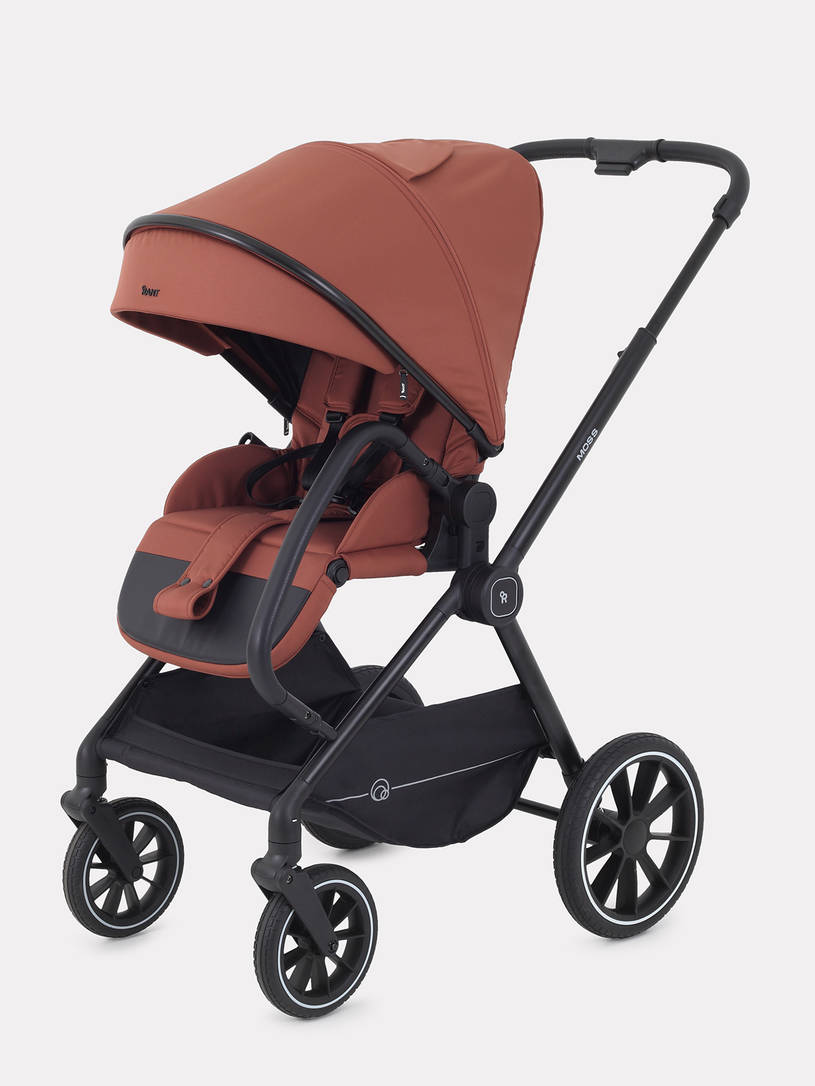 Коляска 2 в 1 Rant Moss Maroon brown