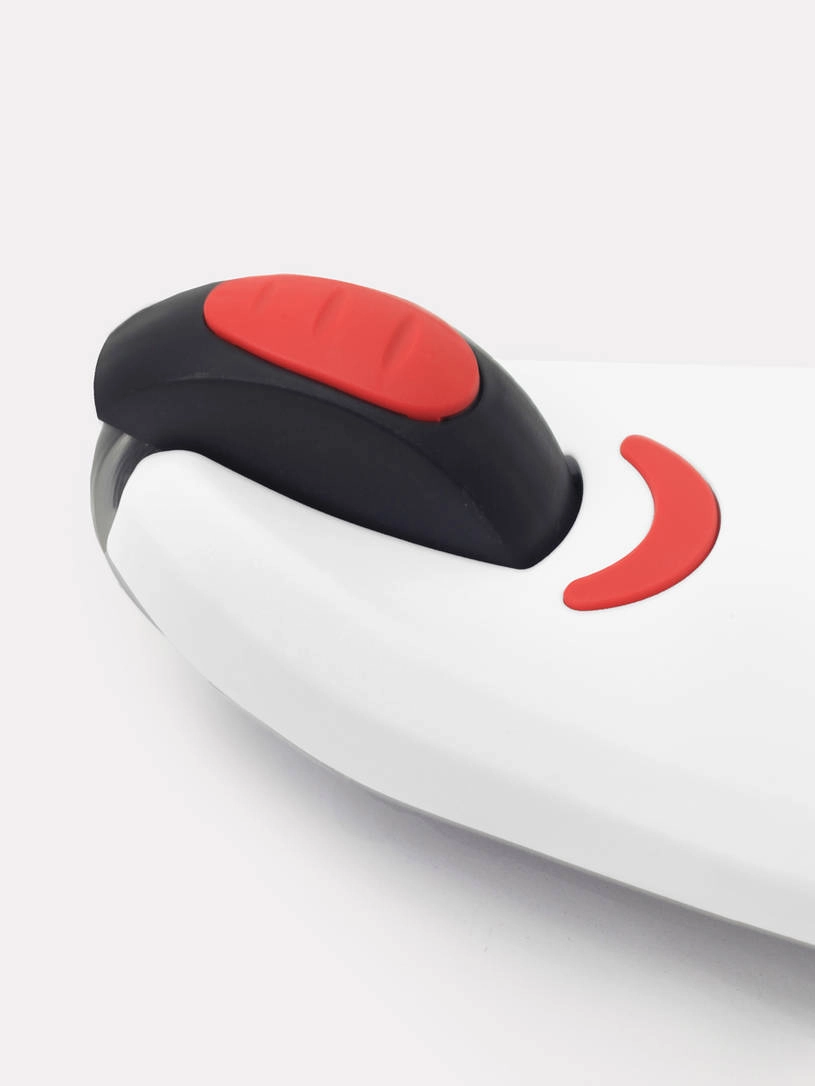 Беговел-самокат Rant Rider Plus со светящимися колесами белый