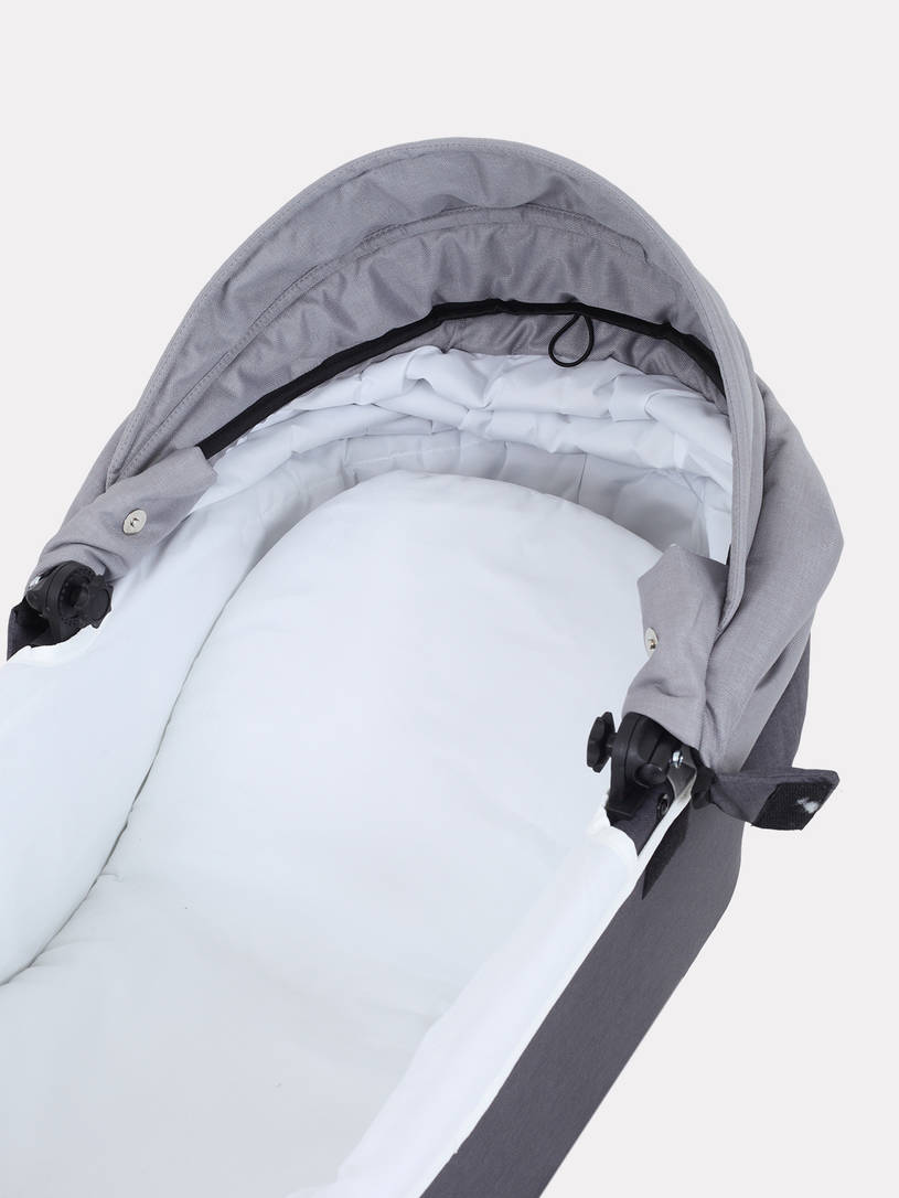 Коляска 2 в 1 Rant Dream 2024 02 темно-серый - светло-серый