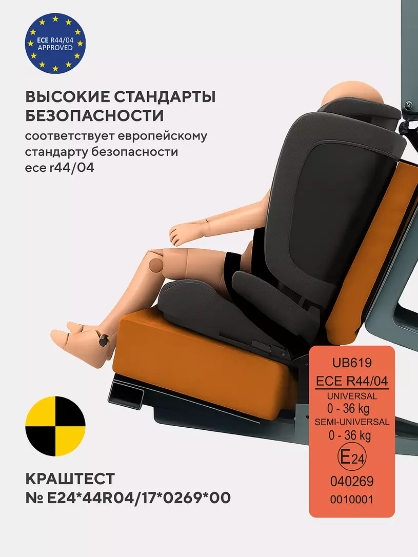 Автокресло Rant Nitro new isofix группа 0/1/2/3 (0-36 кг) Beige