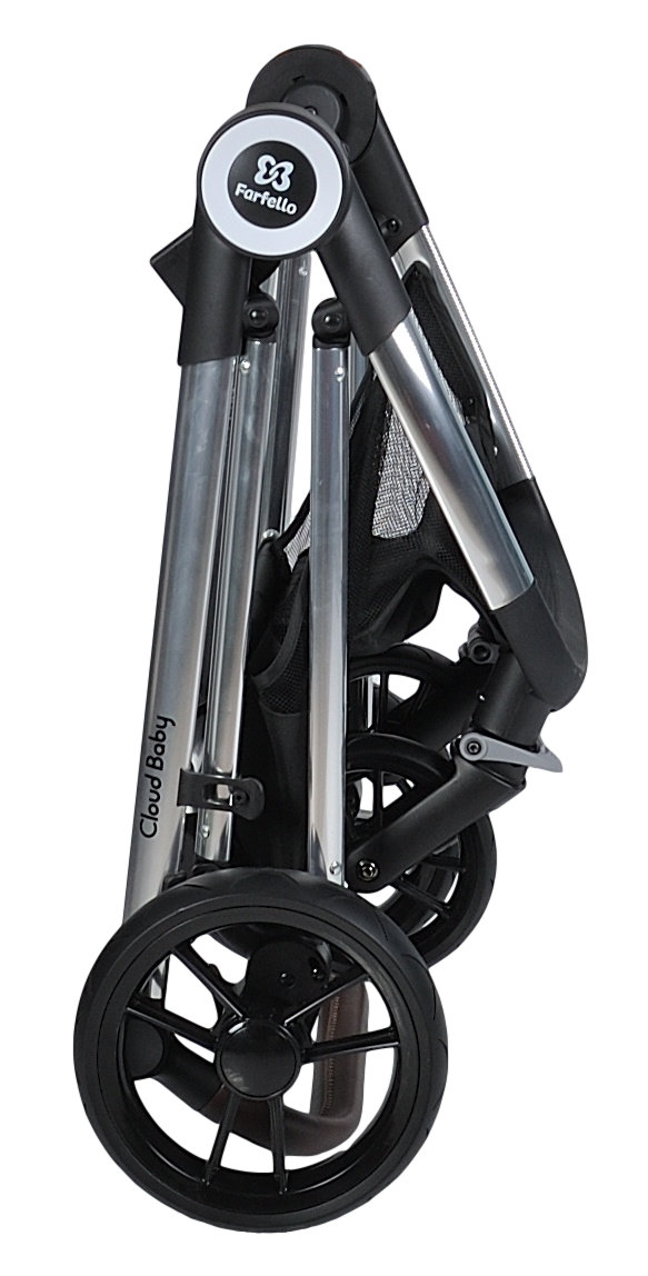 Коляска модульная 2 в 1 Farfello Cloud Baby CB (CB-11 Хаки)