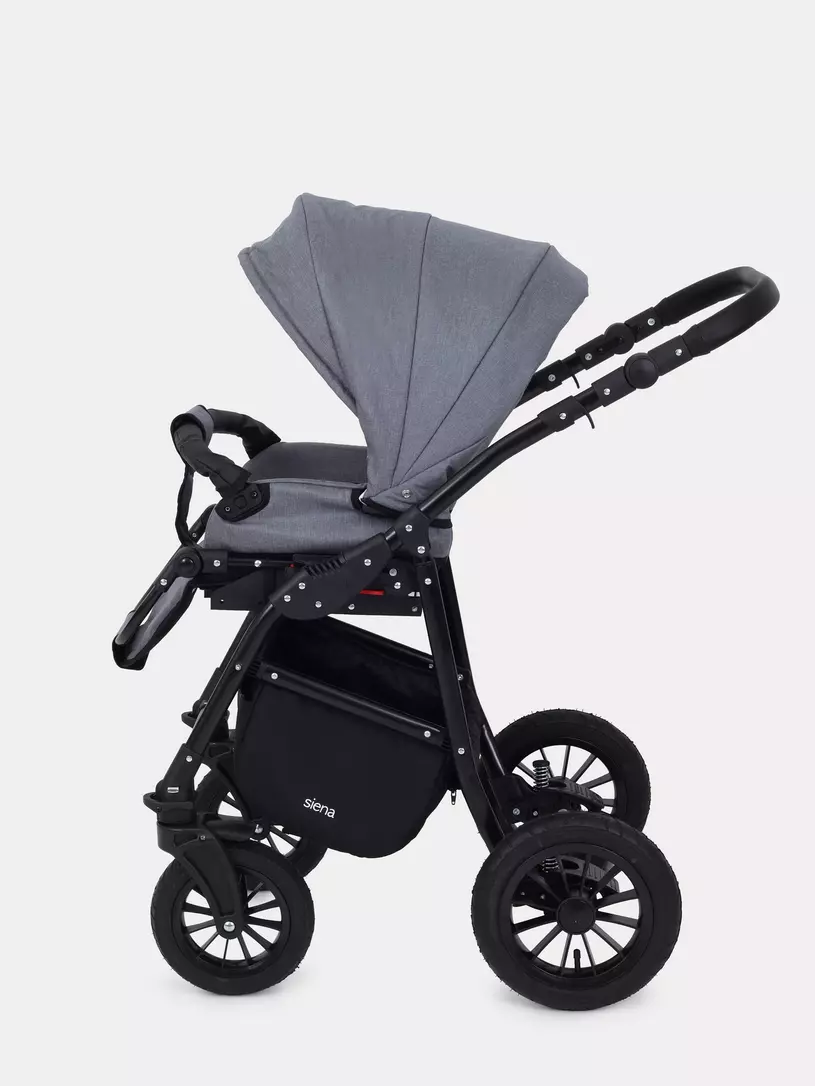 Коляска 3 в 1 Rant Siena 2024 07 серый