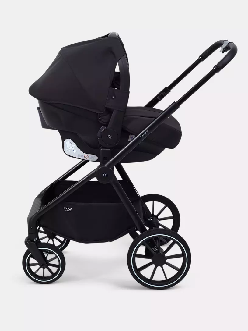 Коляска 3 в 1 Mowbaby Amber PRO Moon grey