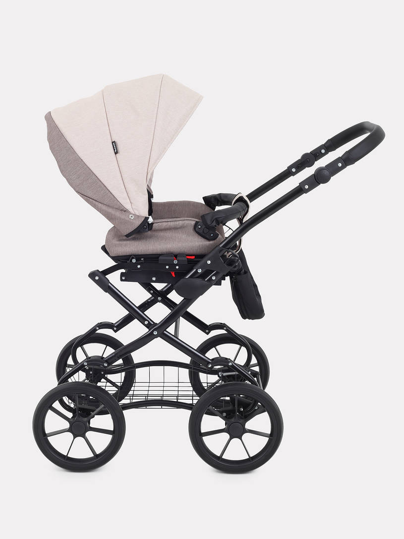 Коляска 2 в 1 Rant Dream Classic 2024 09 коричневый-бежевый