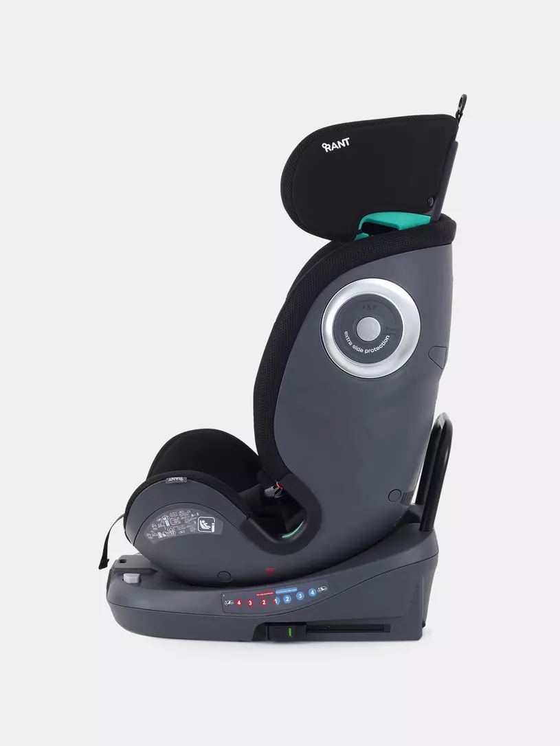 Автокресло Rant MultiFix группа 0/1/2/3 (0-36 кг), black