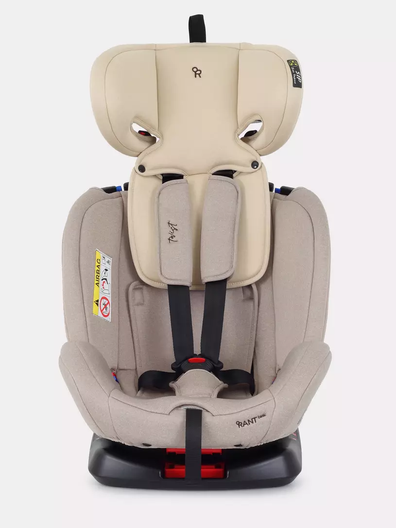 Автокресло Rant Basic Twist 0/1/2/3 (0-36 кг) Cream