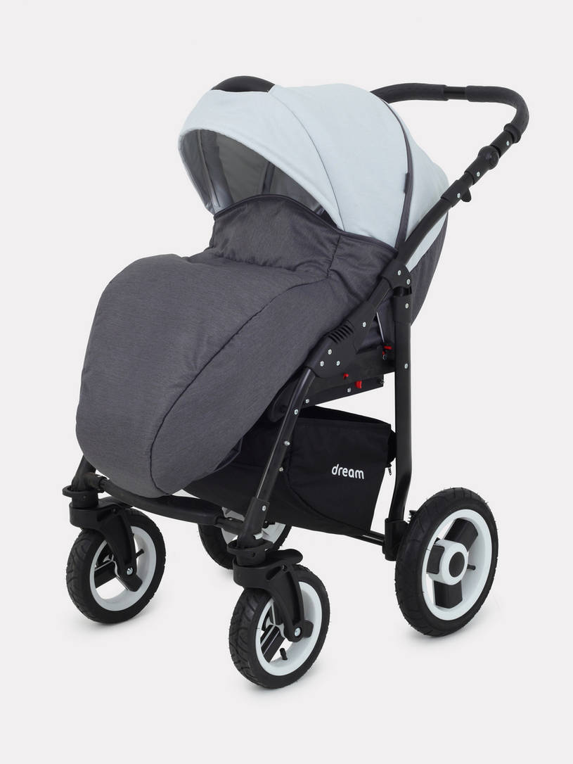 Коляска 2 в 1 Rant Dream 01 белый