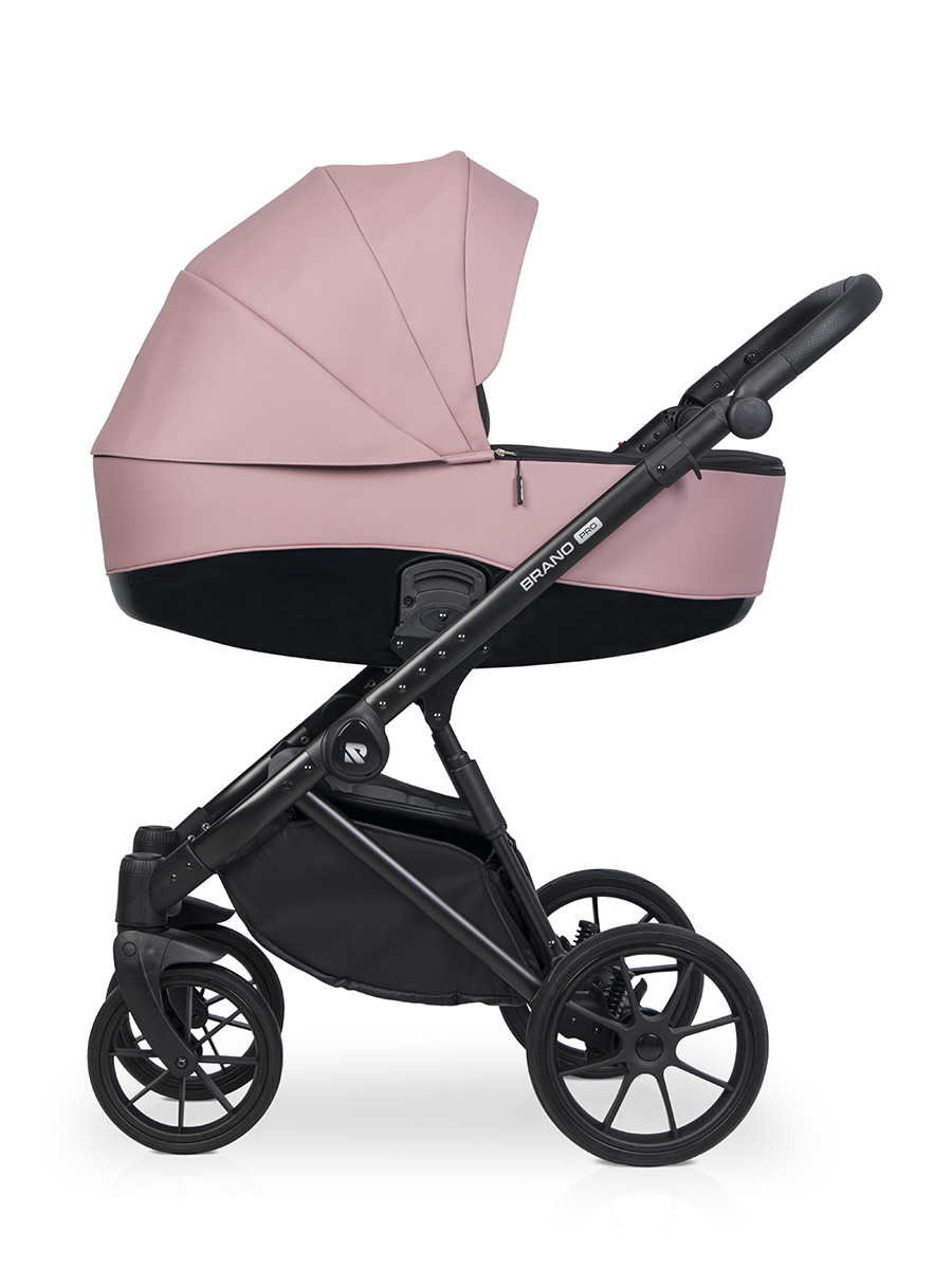 Коляска 3 в 1 Riko Brano Pro,  03 Energy pink