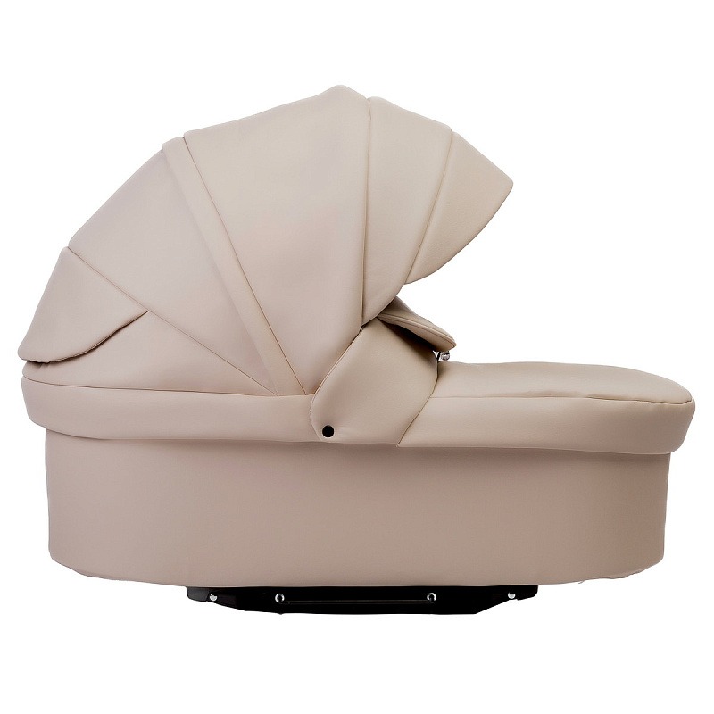 Коляска 2 в 1 Indigo Barbara Eco Classic, Be 02 (Светло-бежевая кожа)