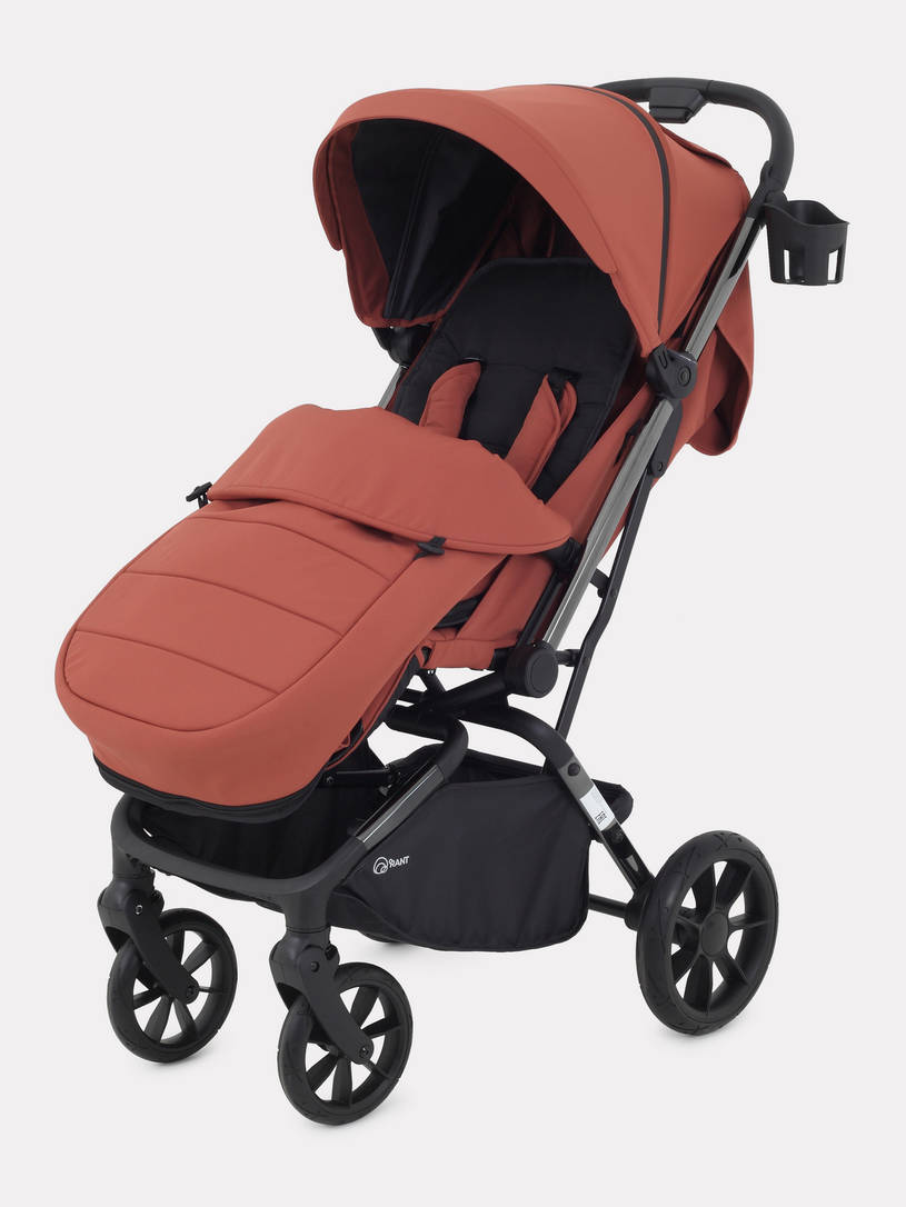 Коляска прогулочная Rant Pixel Maroon Brown