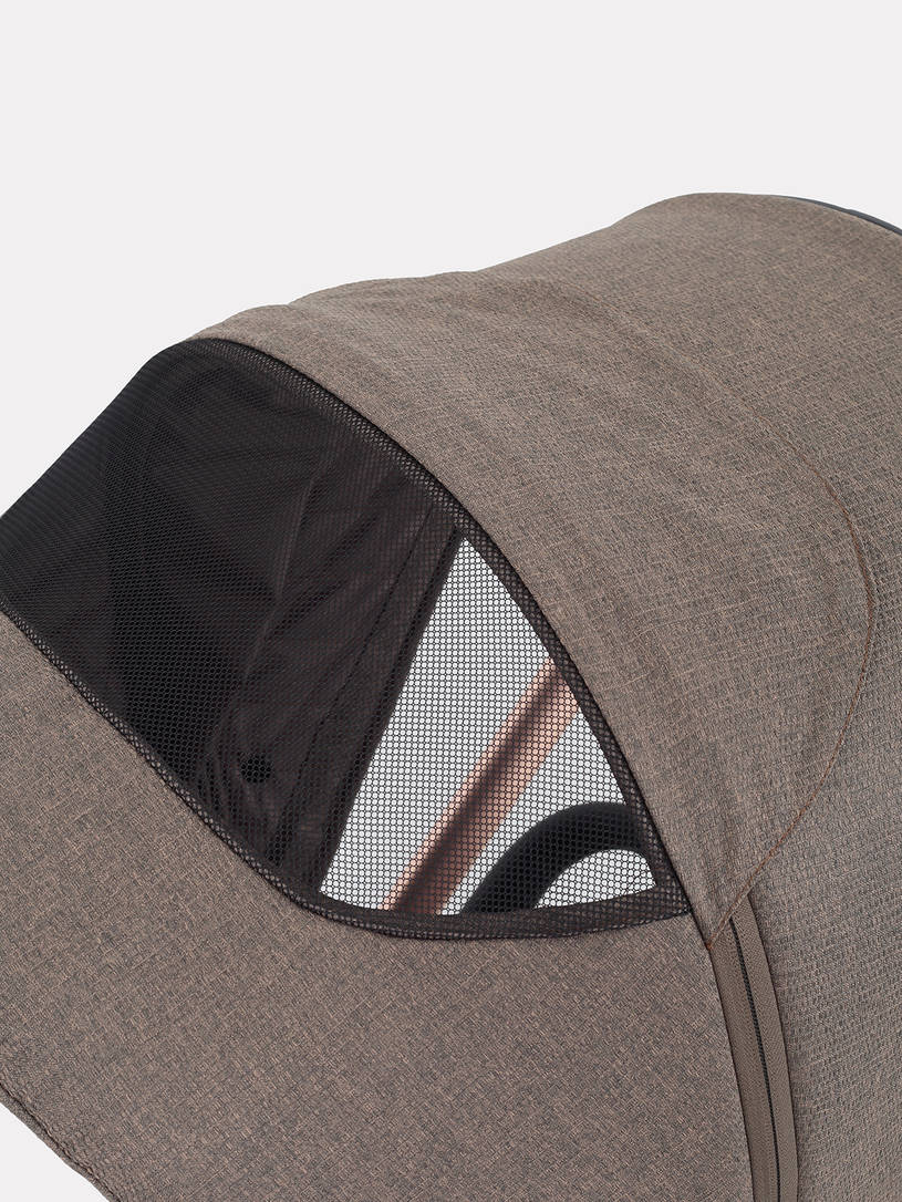 Коляска 3 в 1 Mowbaby Zoom Silver 2025 cacao brown