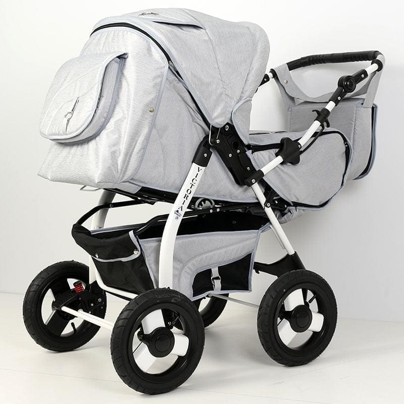 Коляска прогулочная Bart-Plast Victoria Prime PKL 03, цвет: серый джинс