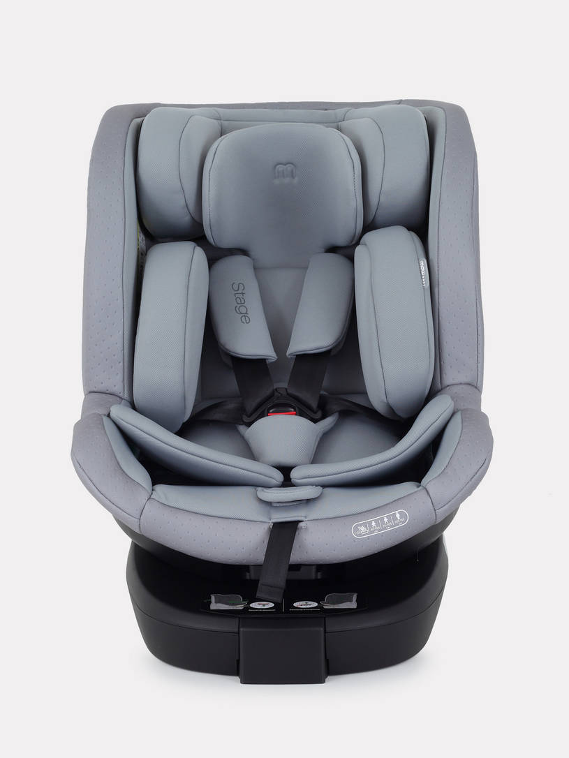Автокресло Mowbaby Stage isofix (40-150 см) 0-36 кг Grey