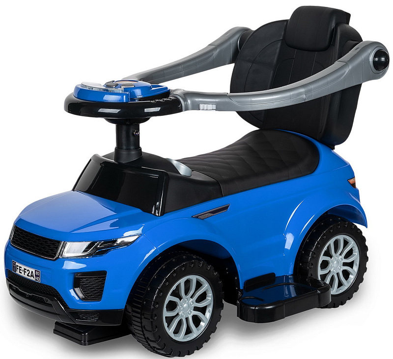 Каталка с ручкой Sevillababy Sport Car 3 в 1 614W синий