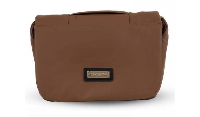 Коляска Camarelo Zeo 2 в 1 экокожа коньячный