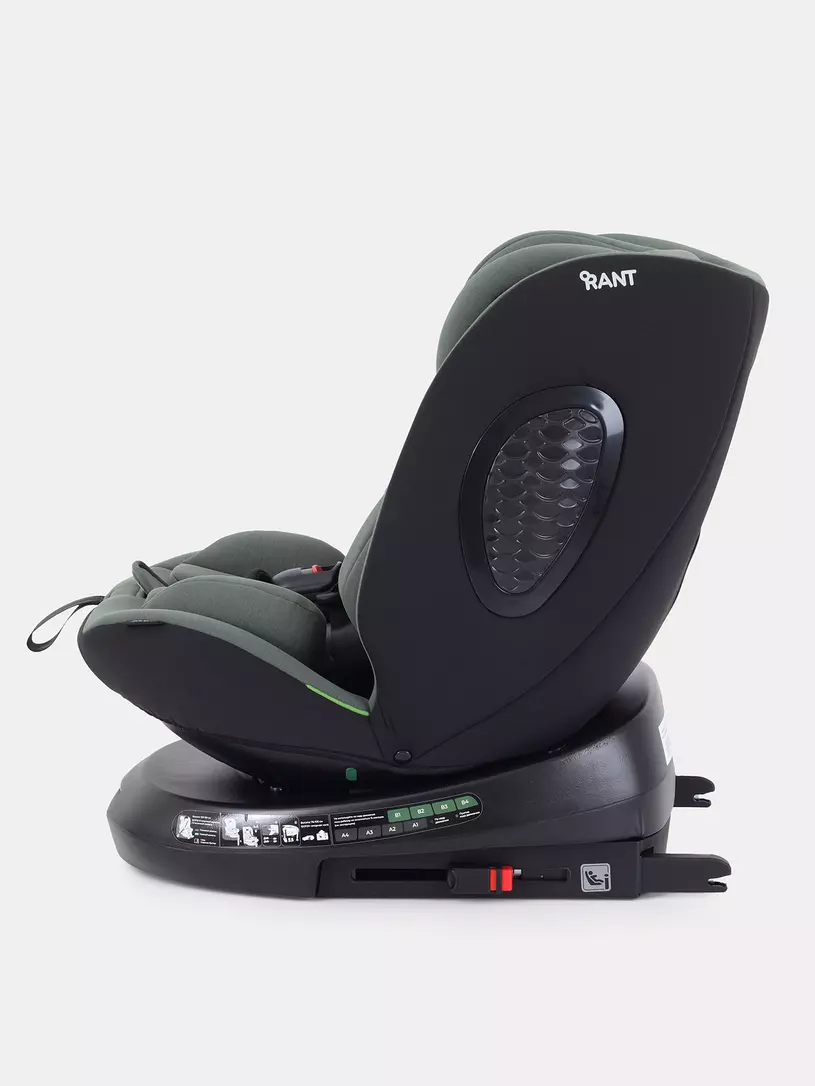 Автокресло Rant Helix isofix группа 0/1/2/3 (40-150 см; 0-36 кг), Green