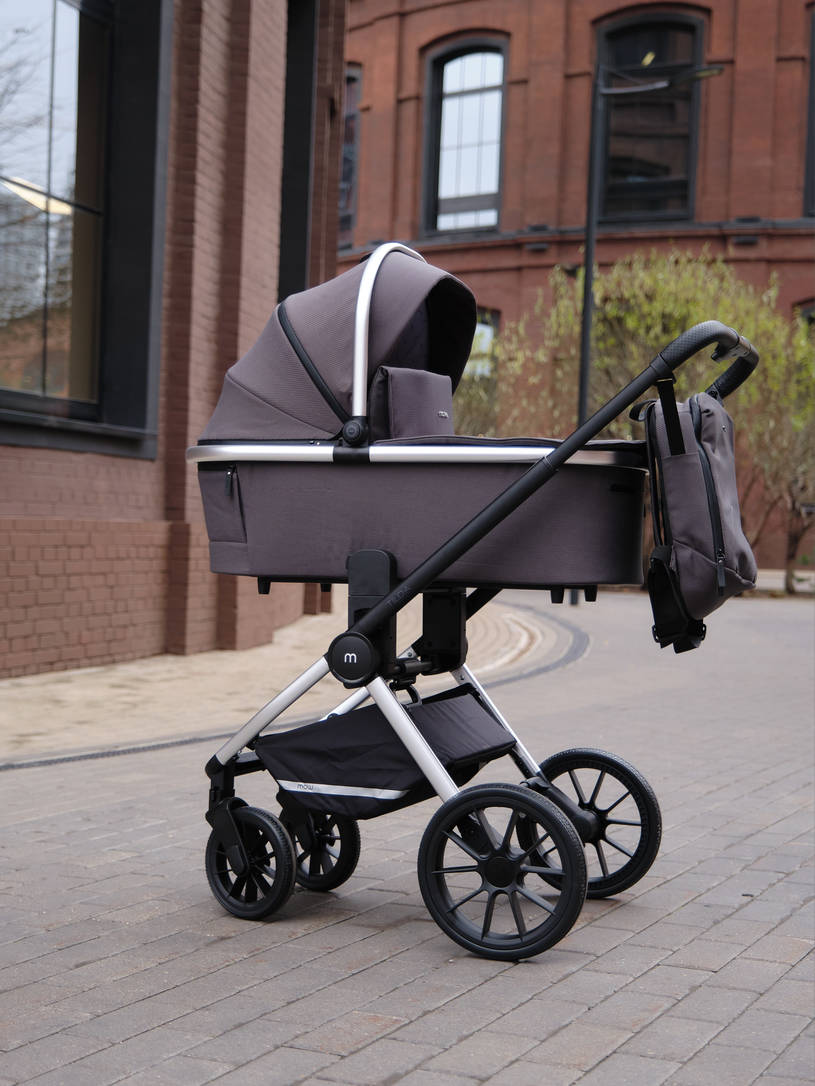 Коляска 3 в 1 Mowbaby Tilda Carbon
