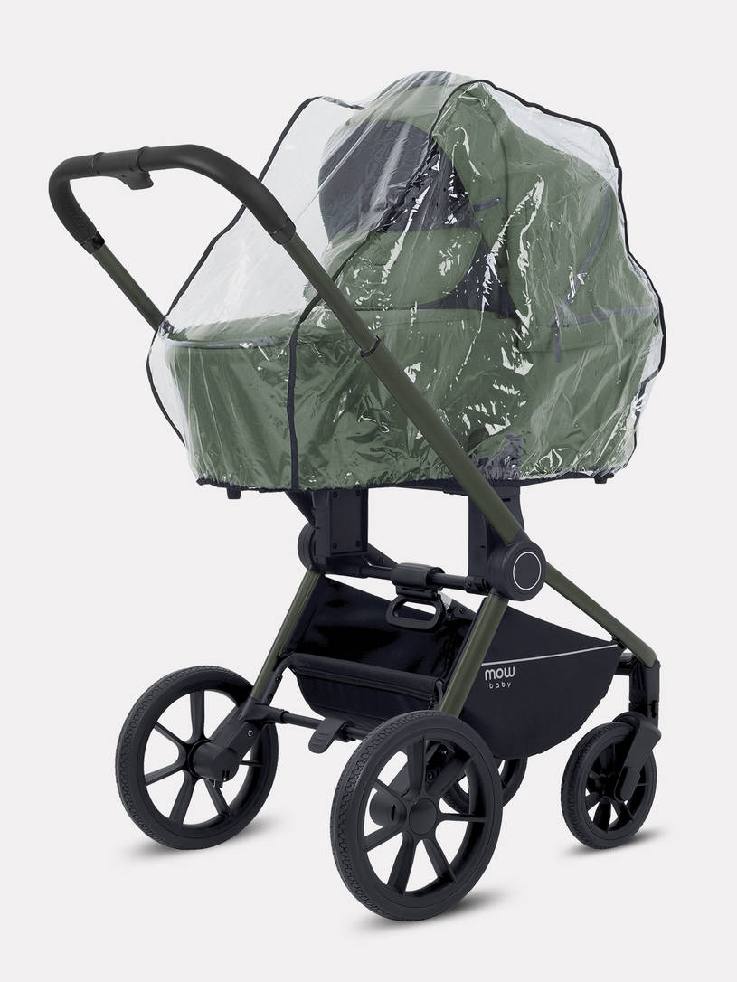 Коляска 3 в 1 Mowbaby Zoom PU Forest green