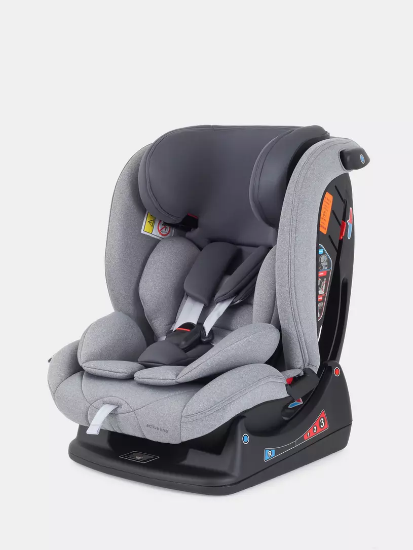 Автокресло Rant Matrix Active Line 0/1/2/3 (0-36 кг) Grey