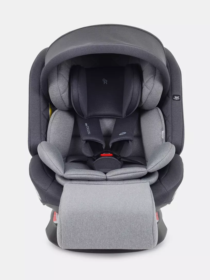 Автокресло Rant Nitro Plus isofix 0/1/2/3 (0-36 кг) Grey