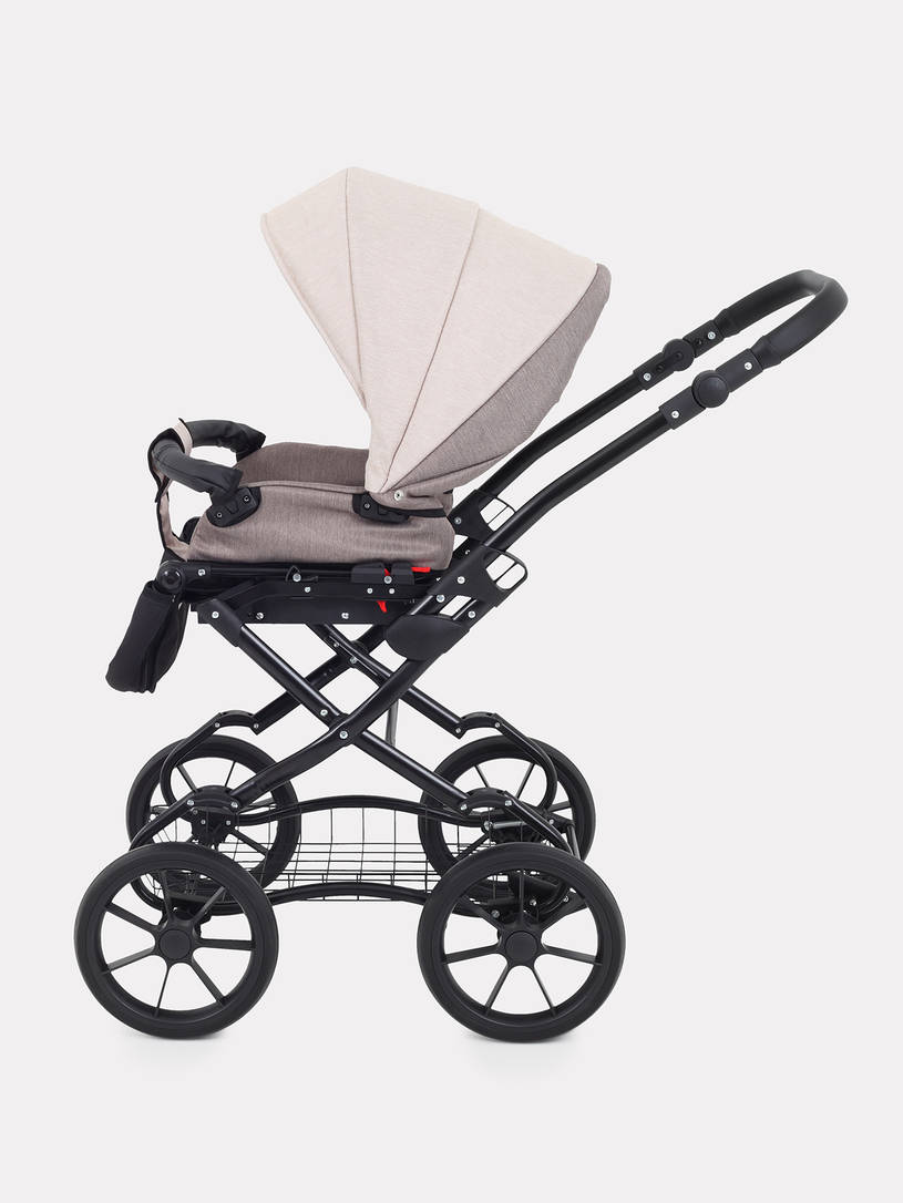 Коляска 2 в 1 Rant Dream Classic 2024 09 коричневый-бежевый