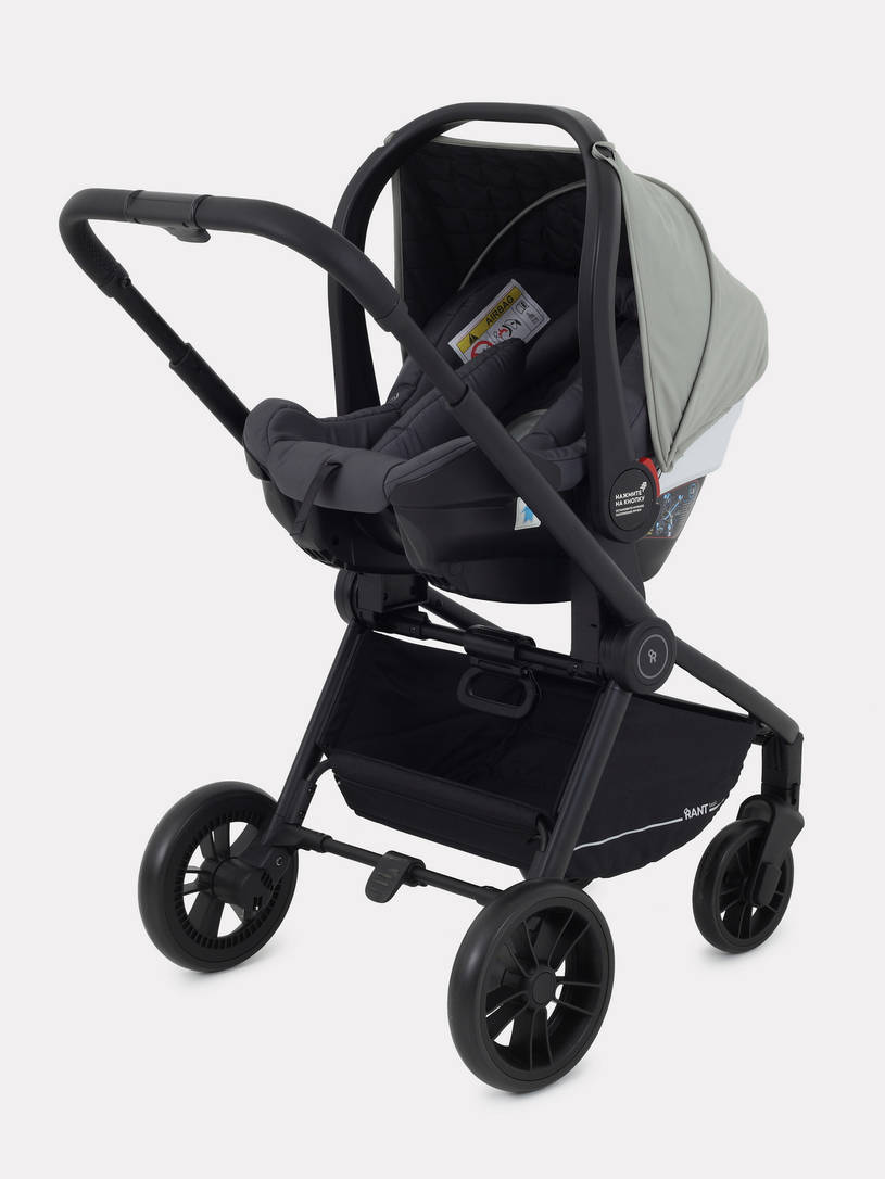 Коляска 3 в 1 Rant Basic Energy Green 2024