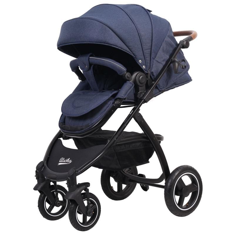 Коляска 3 в 1 Rant Alaska синий