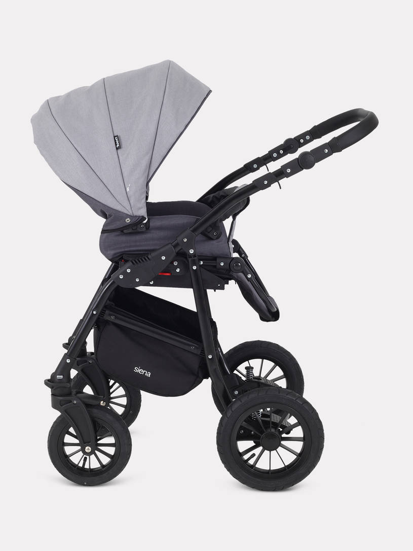 Коляска Rant Siena 2024 02 темно-серый - светло-серый