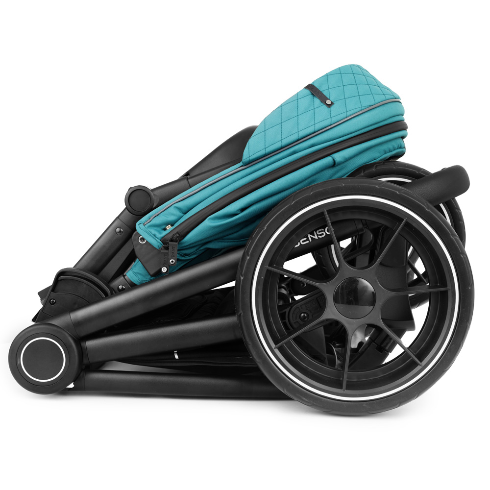 Коляска 3 в 1 Rant Senso Deep Malachite бирюзовый