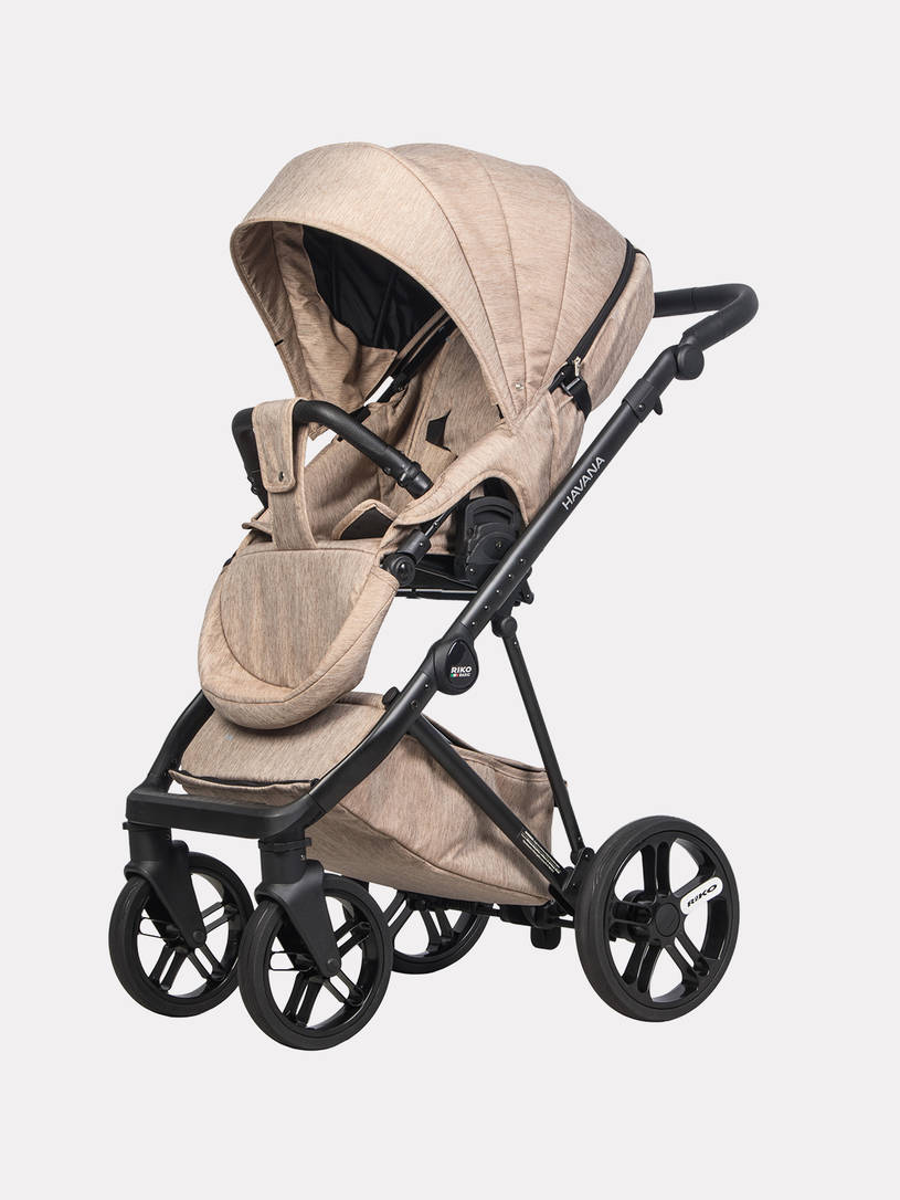 Коляска 2 в 1 Riko Basic Havana 04 коричневый