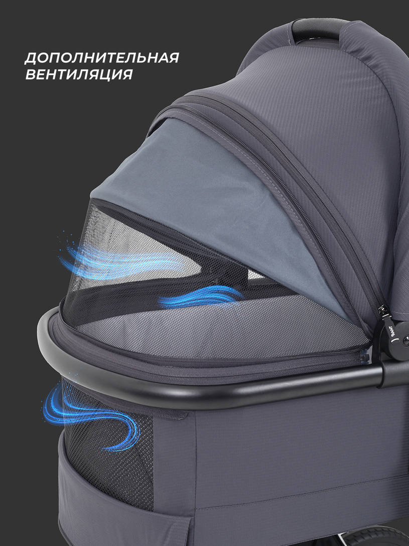 Коляска 2 в 1 Rant Moss 2025 Graphite