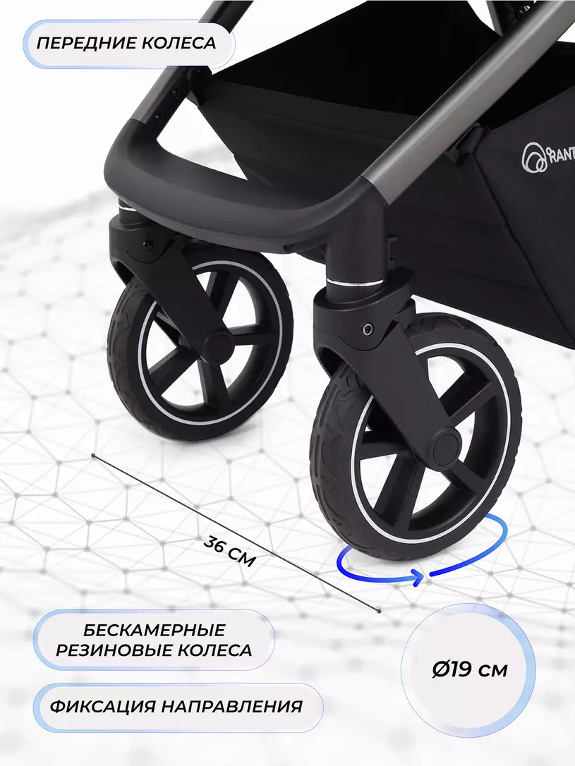 Коляска прогулочная Rant Caspia 2.0 Olive