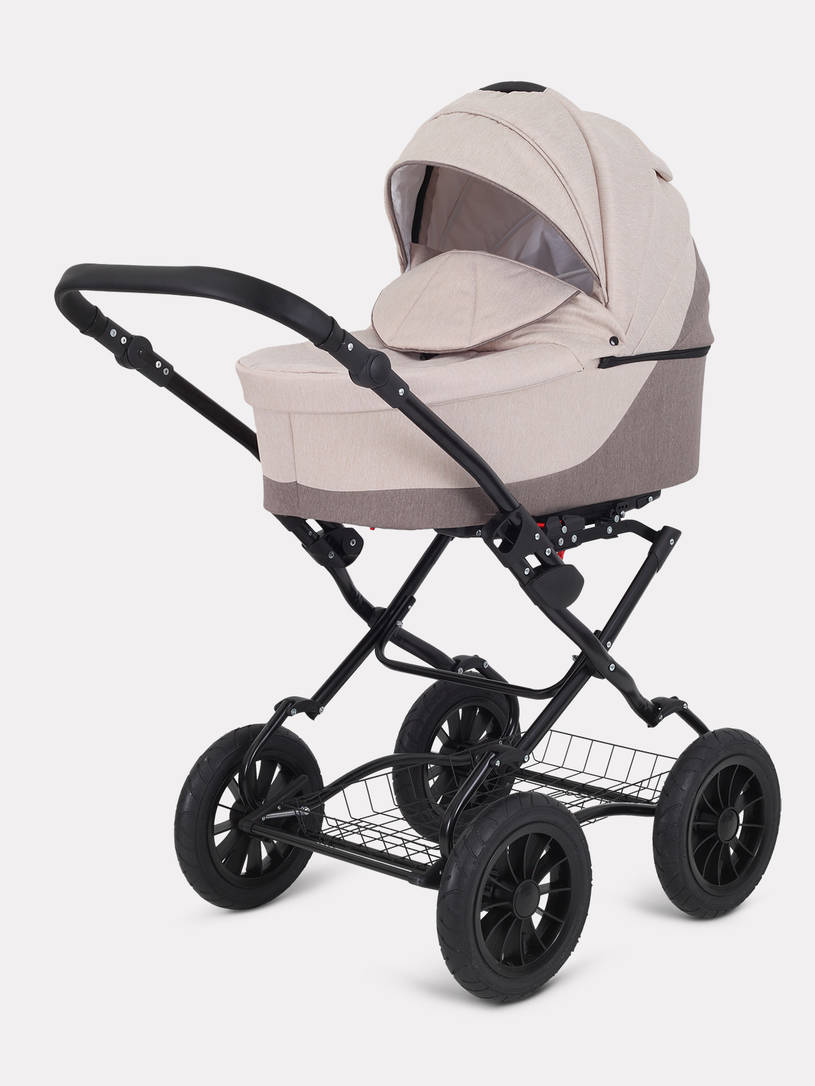 Коляска 2 в 1 Rant Siena Classic 2024 09 коричневый-бежевый