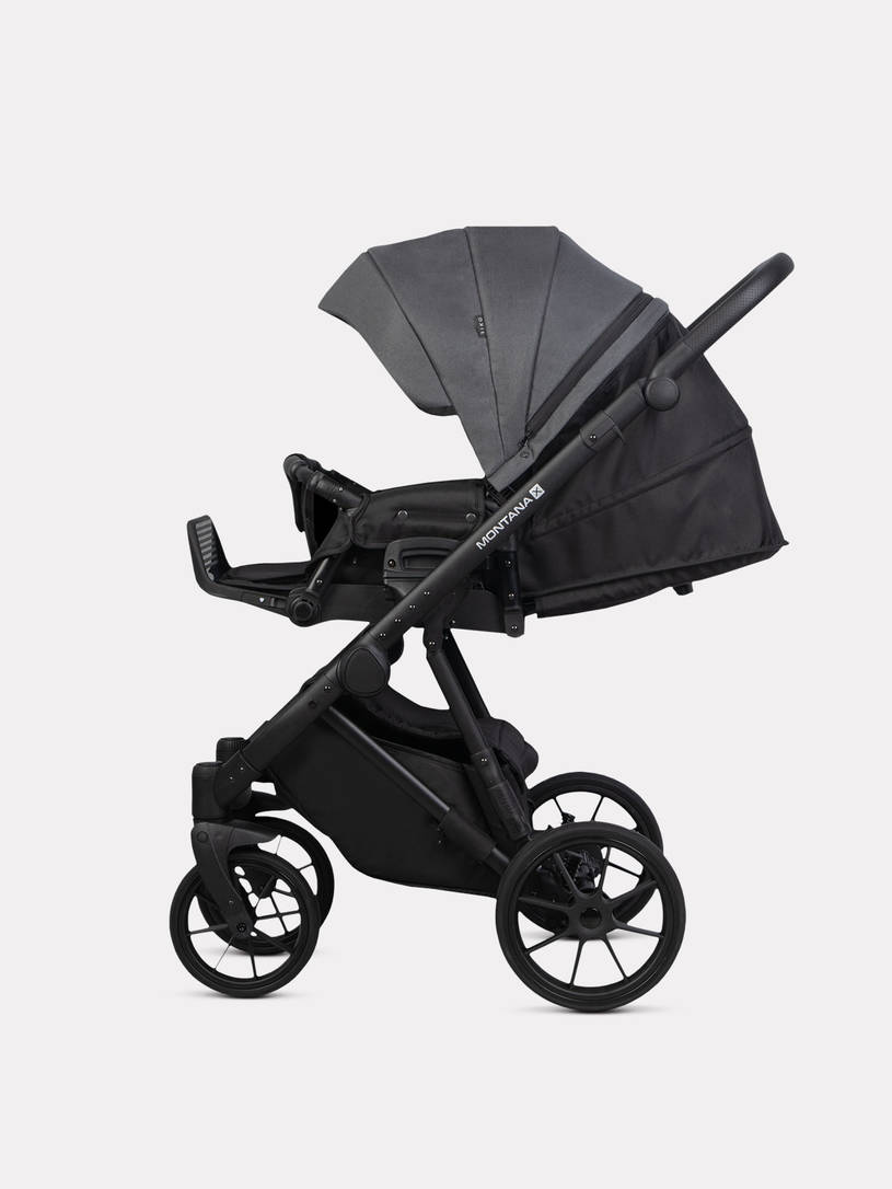 Коляска 3 в 1 Riko Basic Montana X 53 Dark grey